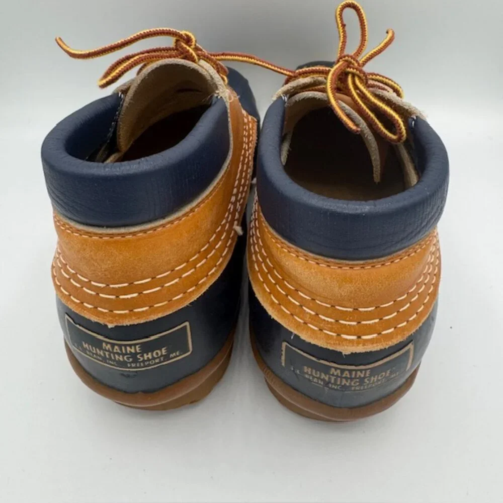 Vintage L.L. Bean Maine Hunting Shoe Duck Low Boots Women's 9